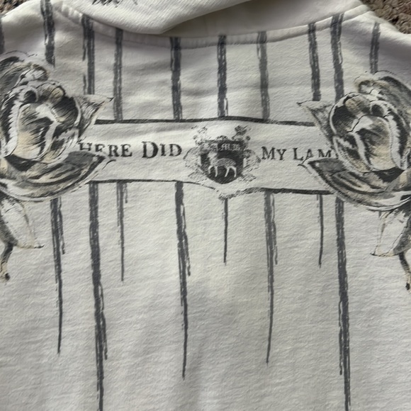 LAMB white floral hoodie - Picture 4 of 9